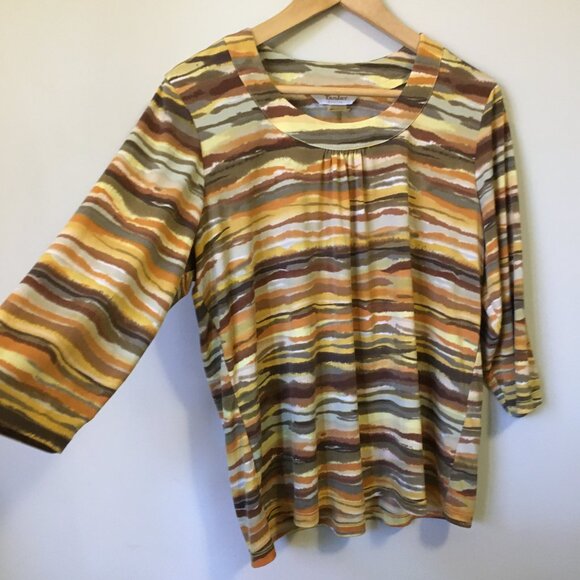 Hey Jupiter Vintage 3/4 Sleeve Voyage Top - Picture 3 of 16